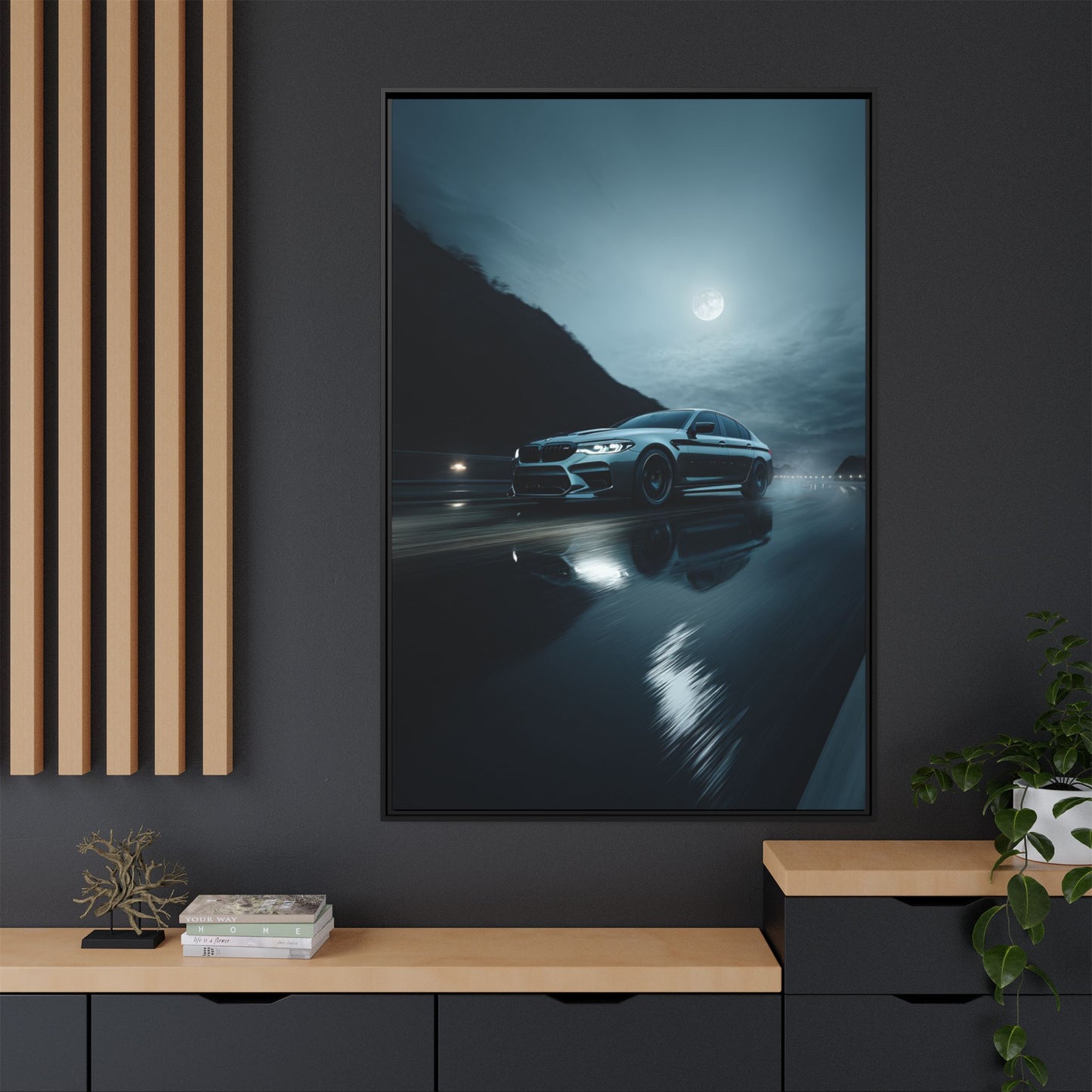 BMW M5 Competition – Executive Sport Silhouette | Luxury Matte Canvas