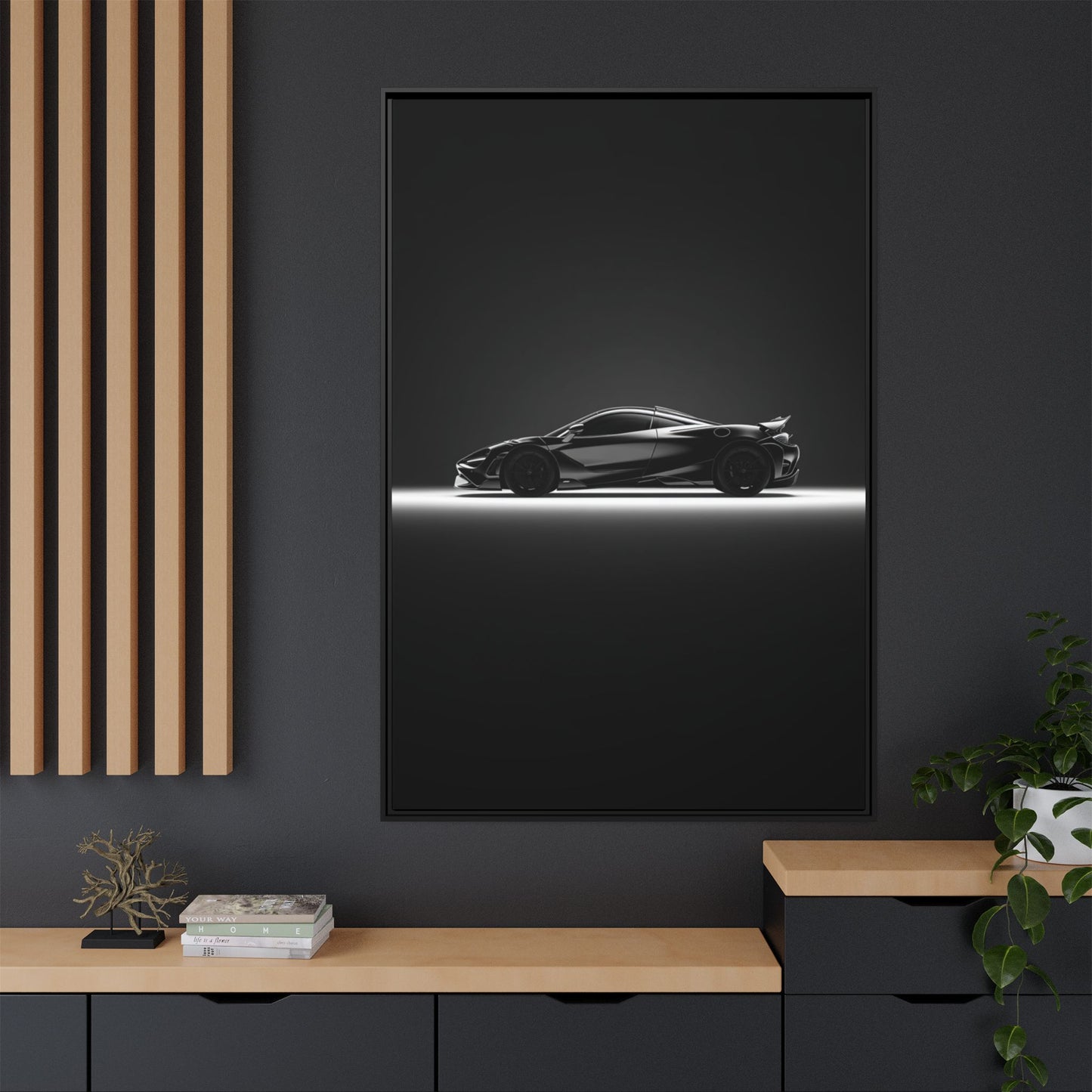 McLaren 765LT – Longtail Silhouette | Luxury Matte Canvas
