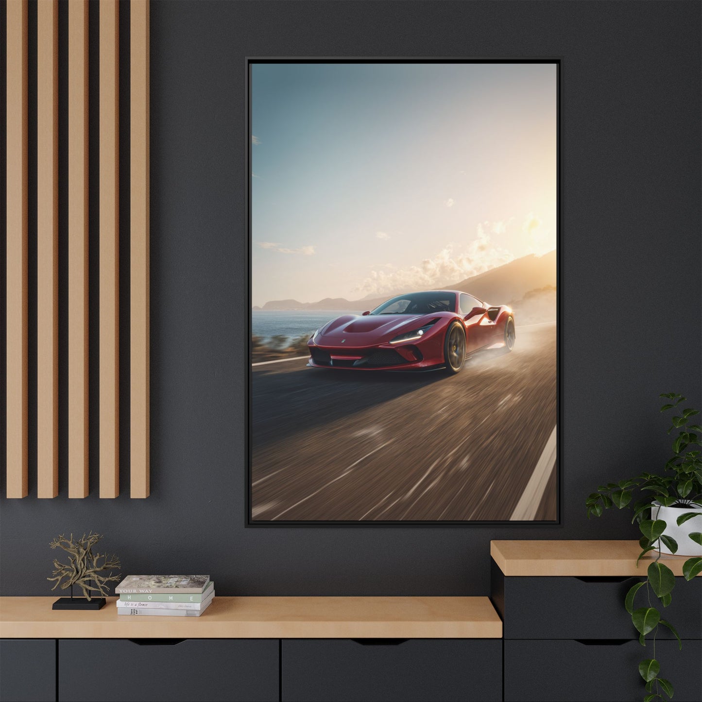 Ferrari F8 Tributo – Aerotech Silhouette | Luxury Matte Canvas