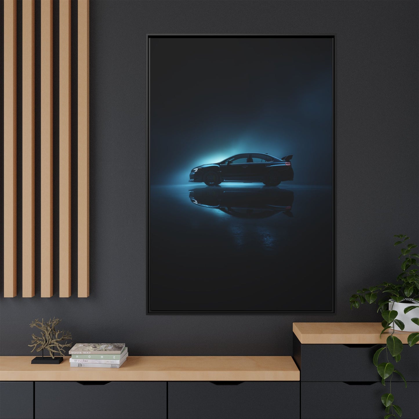Subaru WRX STI – Rally Legend Silhouette | Luxury Matte Canvas