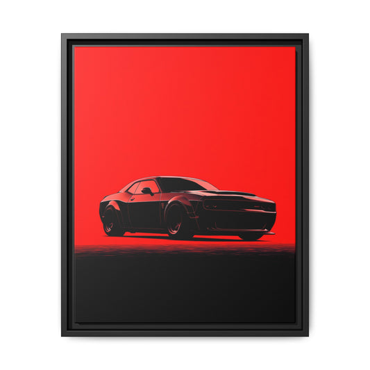 Dodge Challenger Hellcat – Supercharged Silhouette | Luxury Matte Canvas