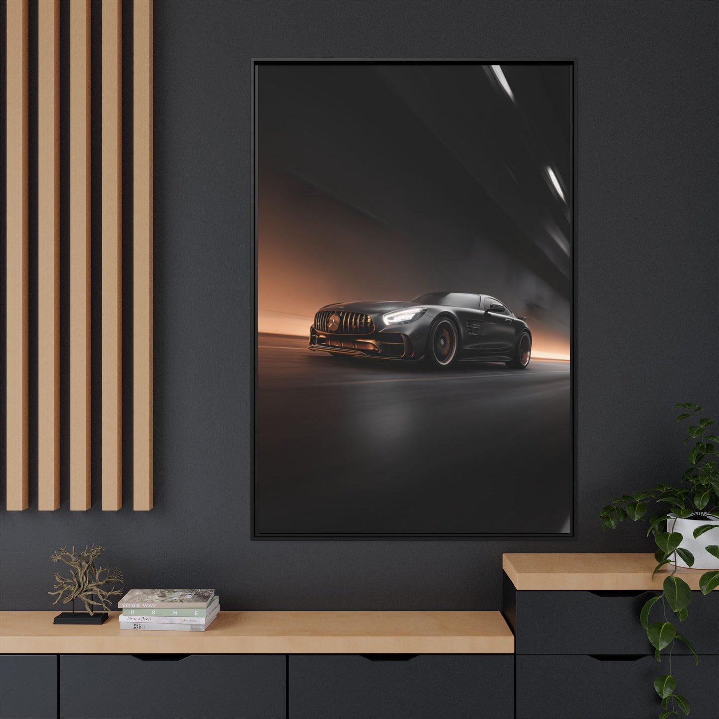 Mercedes-AMG GT – Performance Silhouette | Luxury Matte Canvas