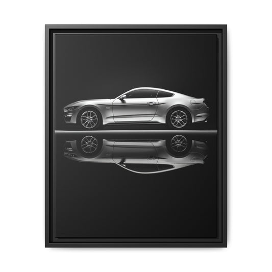 Ford Mustang GT (S550) – Modern Muscle Silhouette | Luxury Matte Canvas