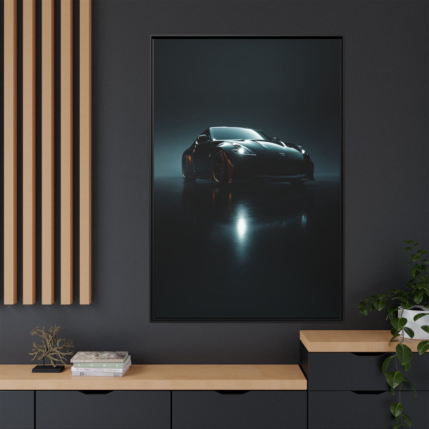 Nissan 370Z – Modern Sports Silhouette | Luxury Matte Canvas