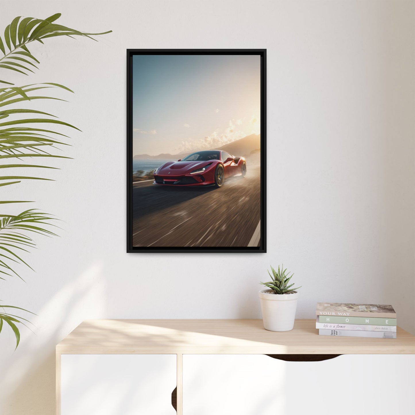 Ferrari F8 Tributo – Aerotech Silhouette | Luxury Matte Canvas