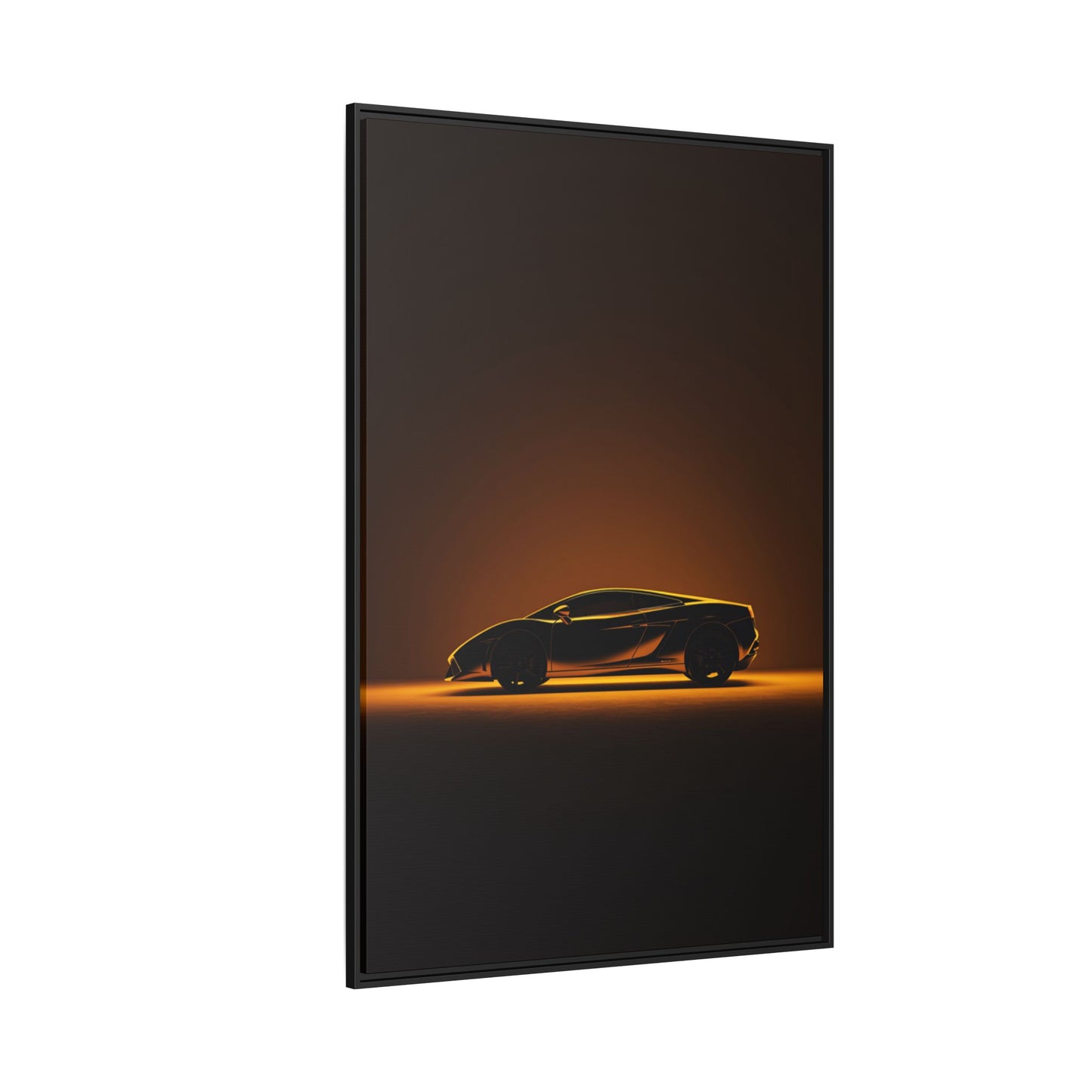 Lamborghini Gallardo – Classic Bull Silhouette | Luxury Matte Canvas
