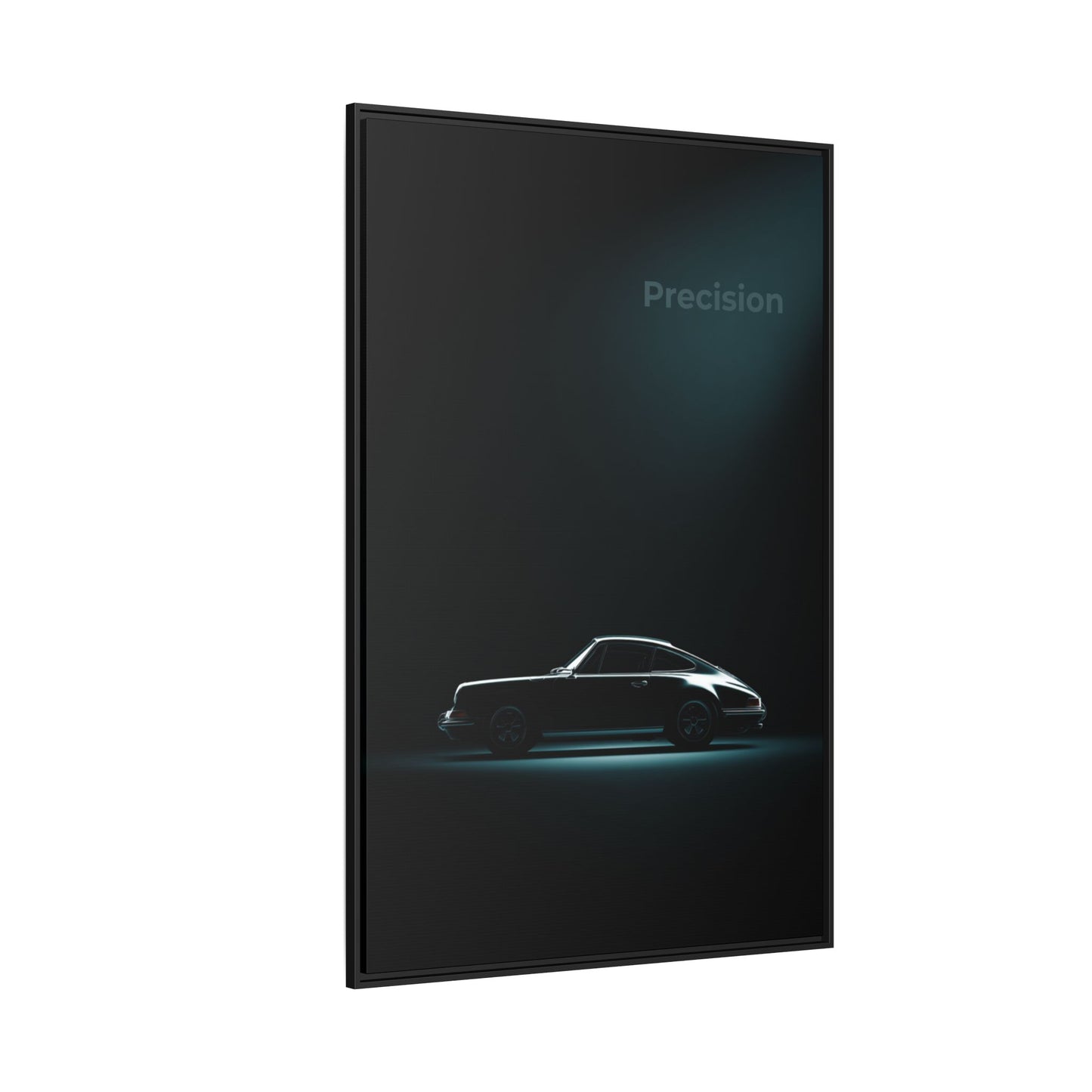 Porsche 911 – Precision Silhouette | Luxury Matte Canvas