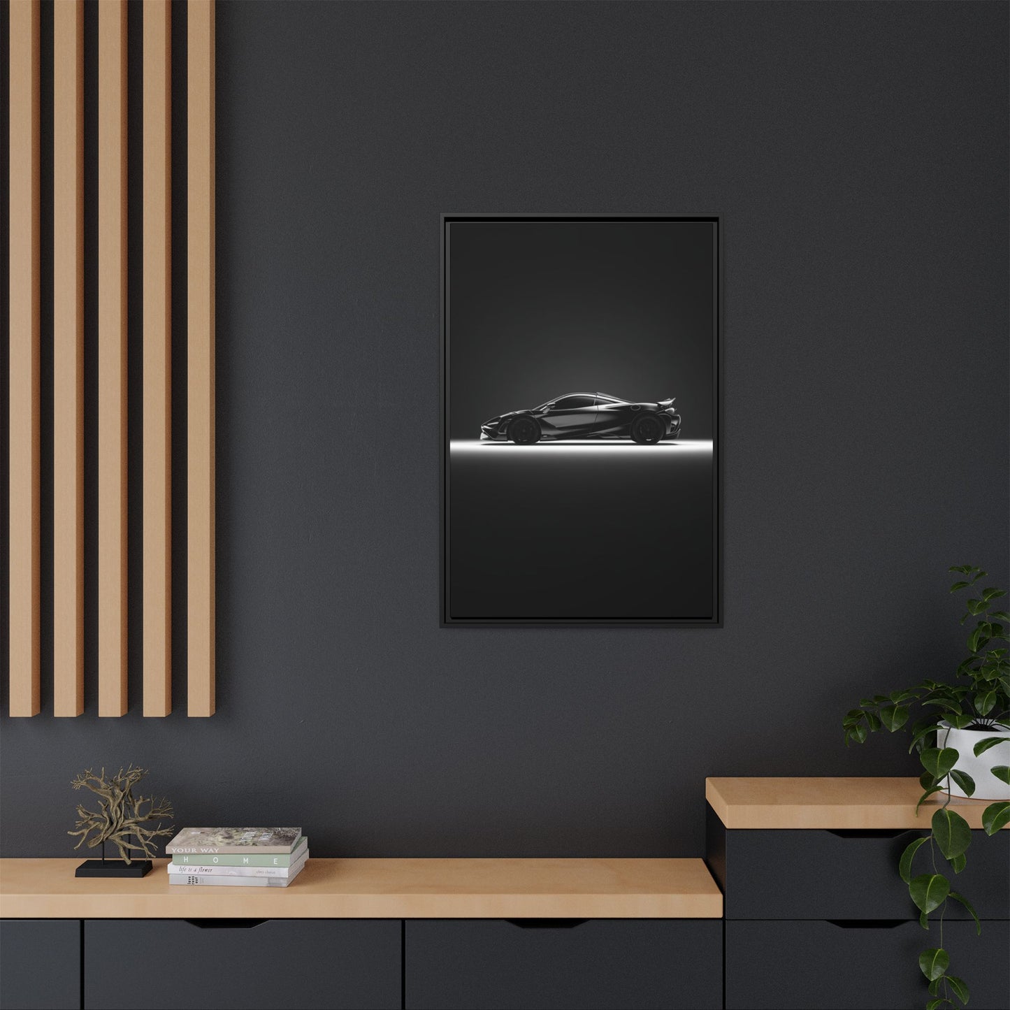 McLaren 765LT – Longtail Silhouette | Luxury Matte Canvas