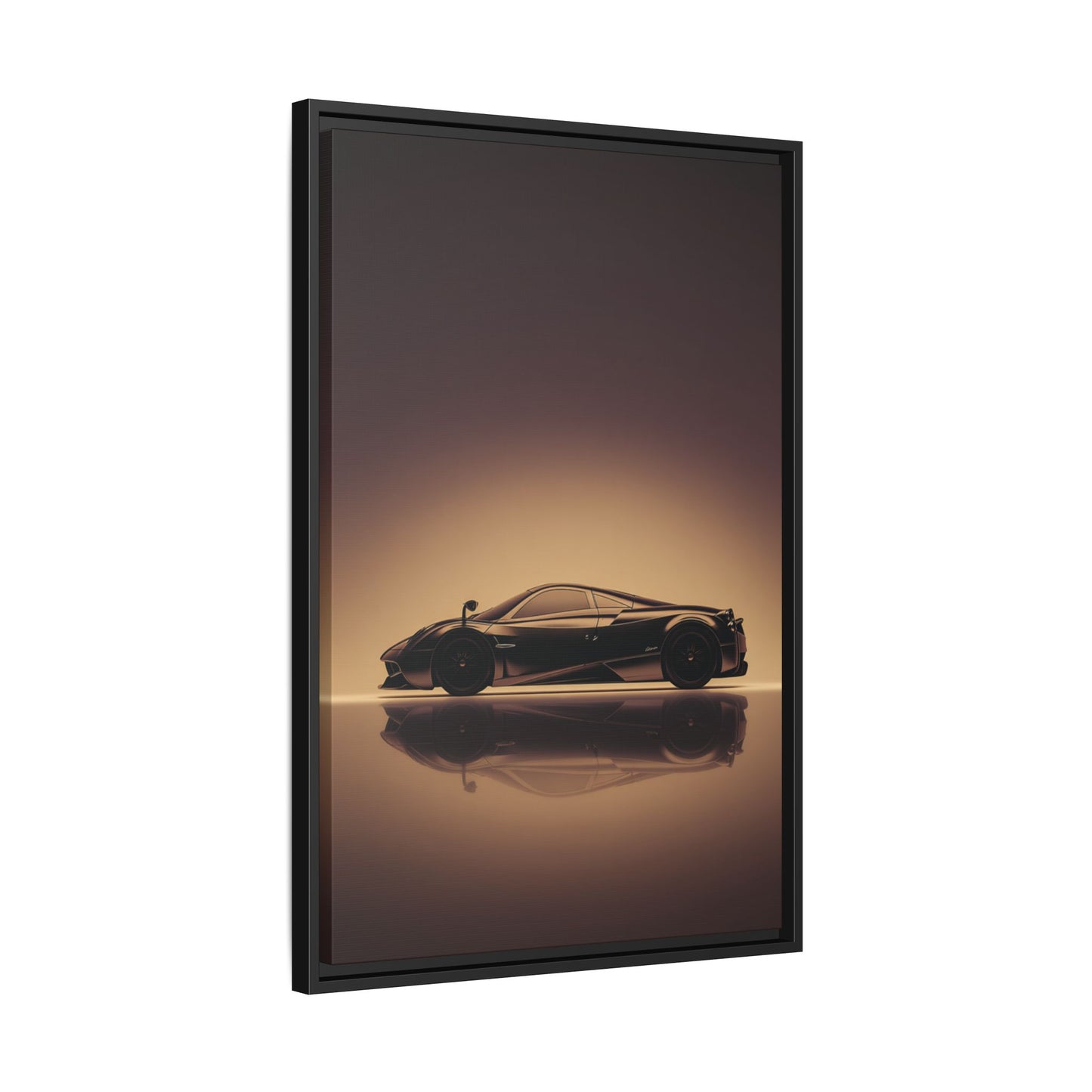 Pagani Huayra – Airflow Silhouette | Luxury Matte Canvas