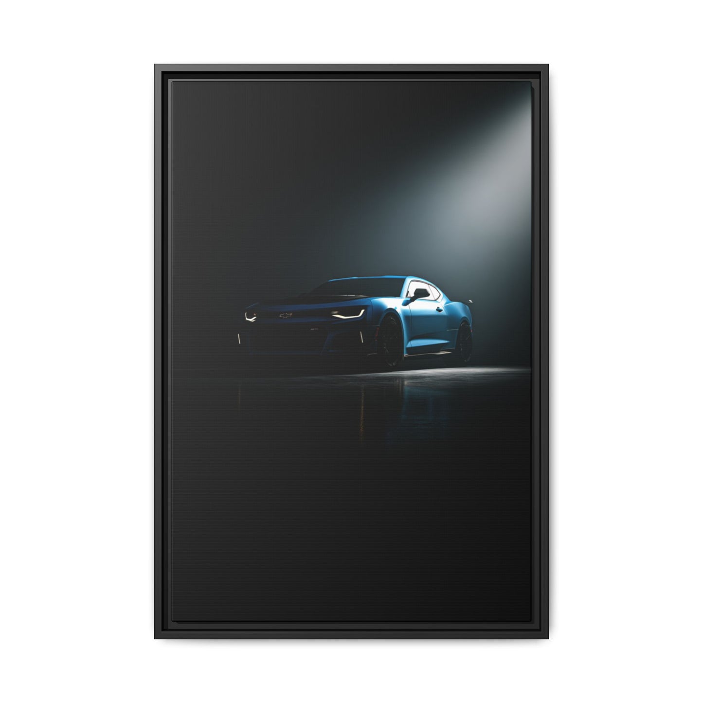 Chevrolet Camaro ZL1 – Performance Muscle Silhouette | Luxury Matte Canvas