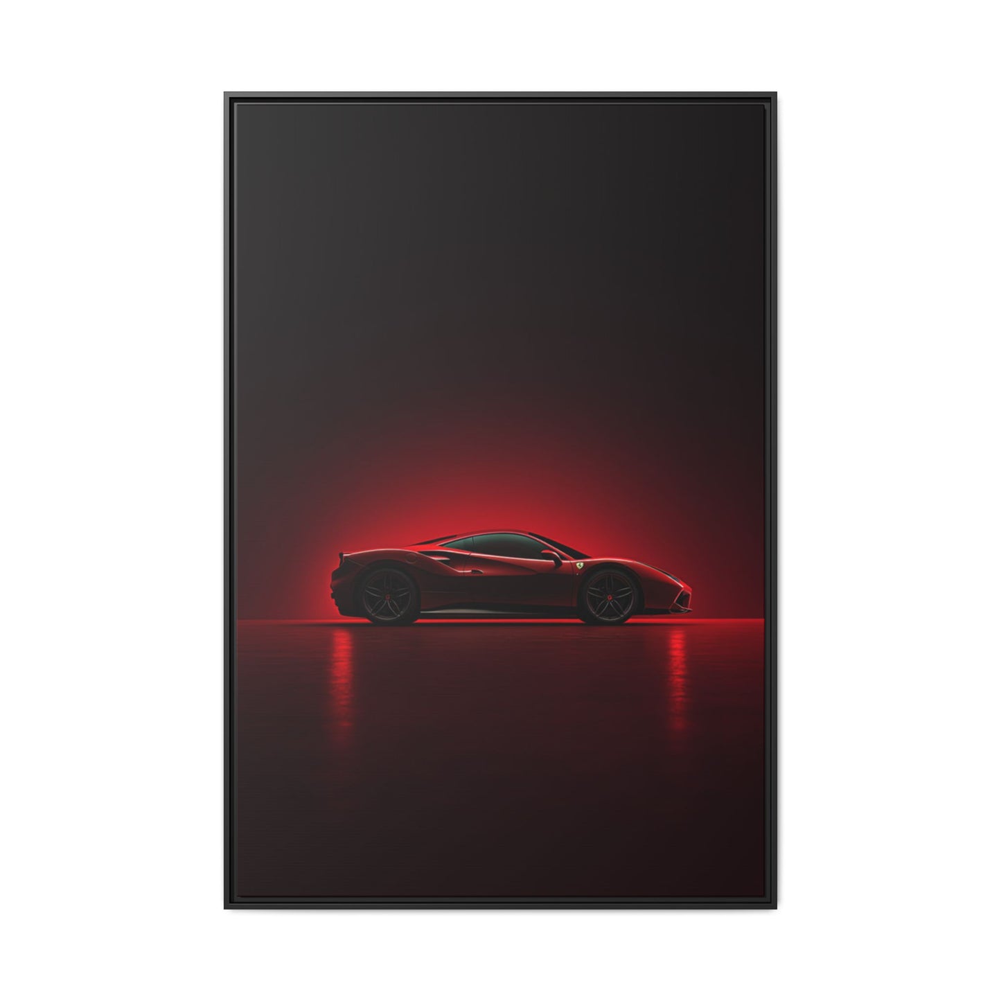 Ferrari 488 GTB – Aero Silhouette | Luxury Matte Canvas