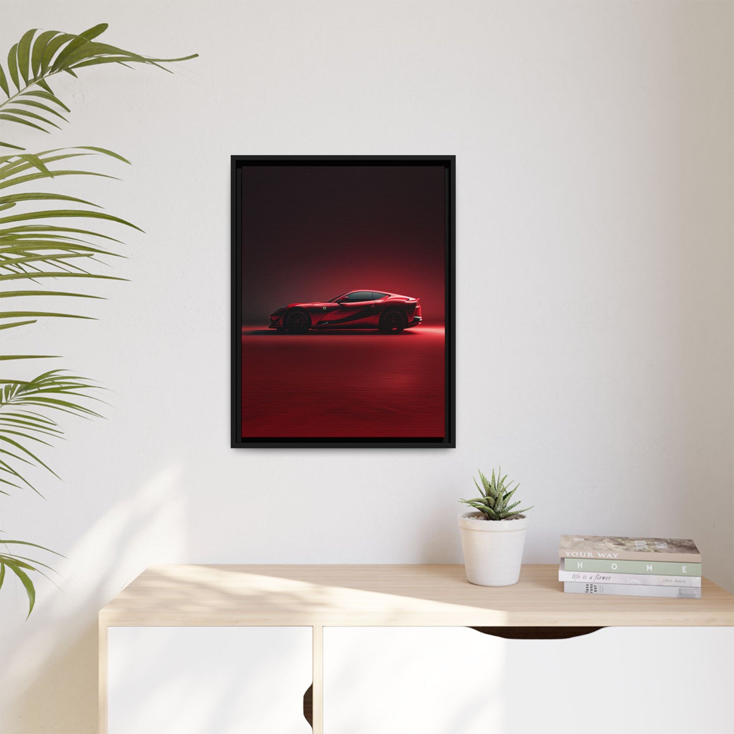 Ferrari 812 Superfast – V12 Silhouette | Luxury Matte Canvas