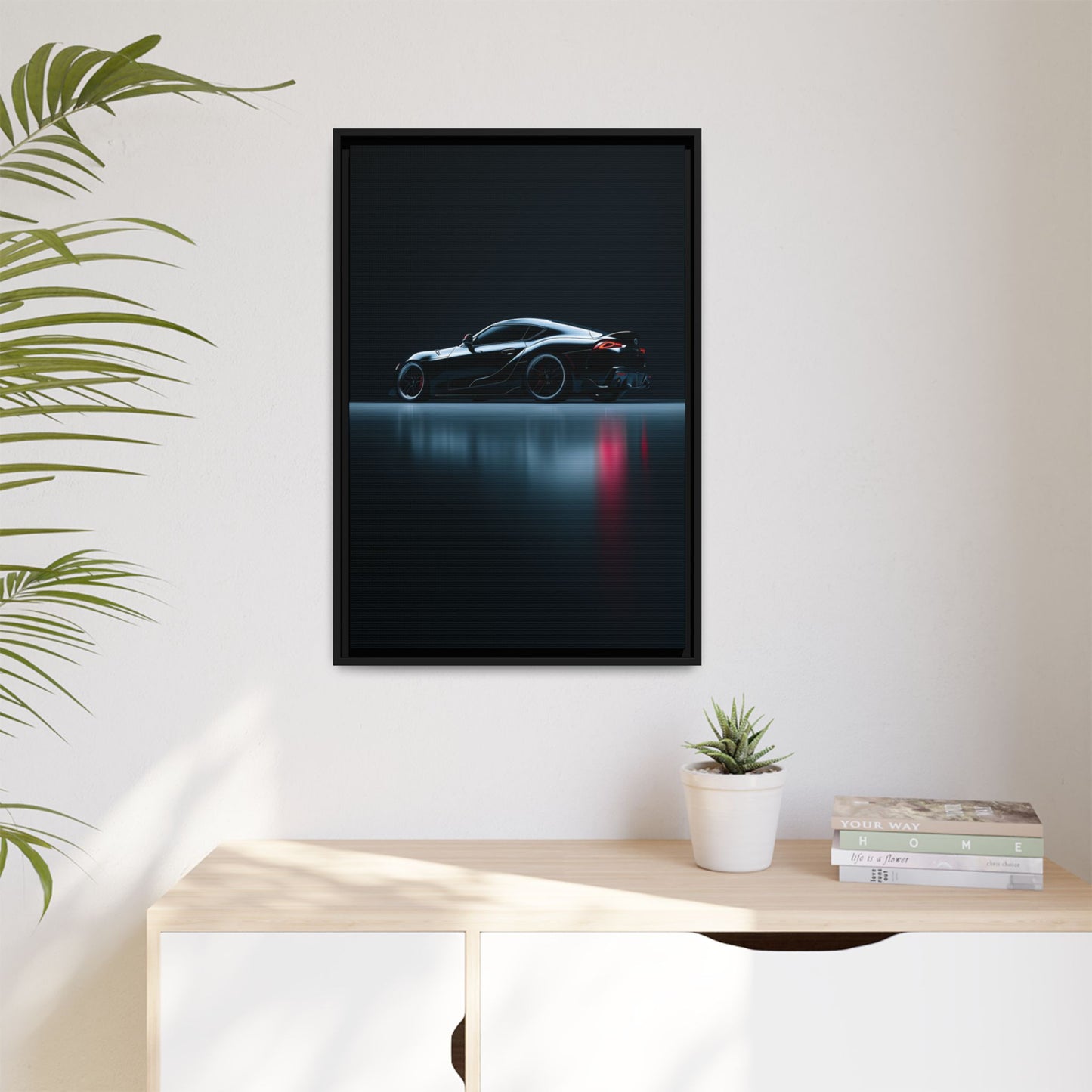 Toyota Supra MK5 – Modern JDM Silhouette | Luxury Matte Canvas