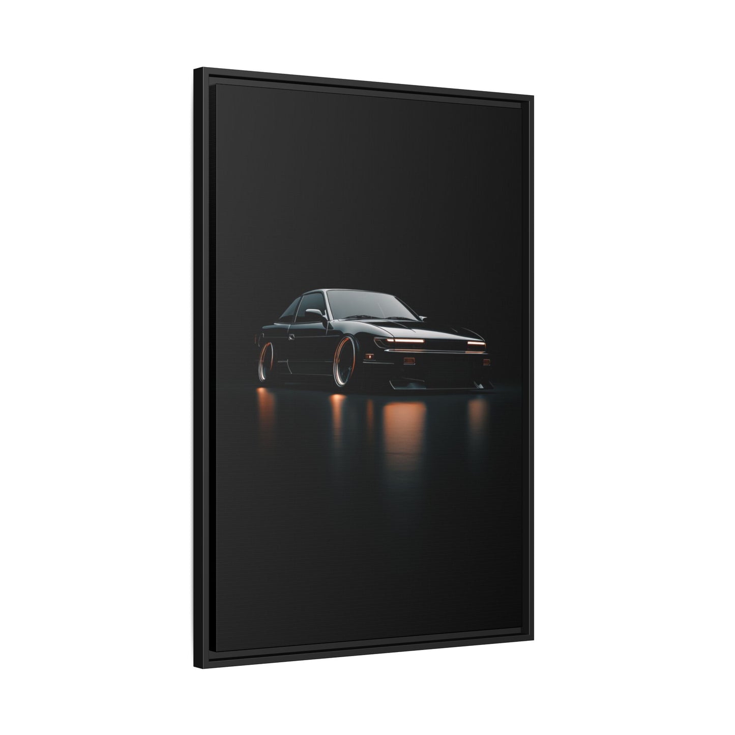 Nissan 240SX S13 – JDM Drift Icon Silhouette | Luxury Matte Canvas