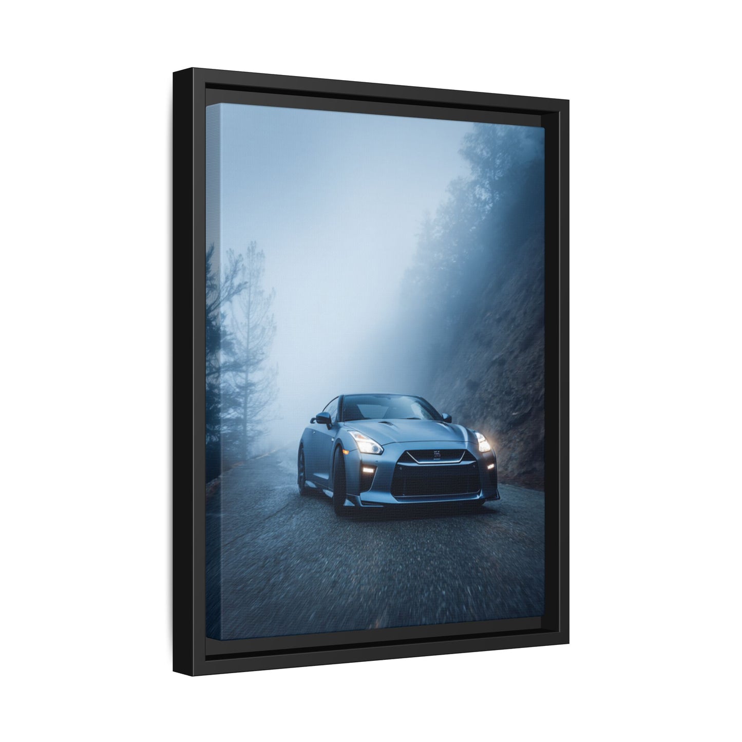 Nissan GT-R R35 – Godzilla Silhouette | Luxury Matte Canvas