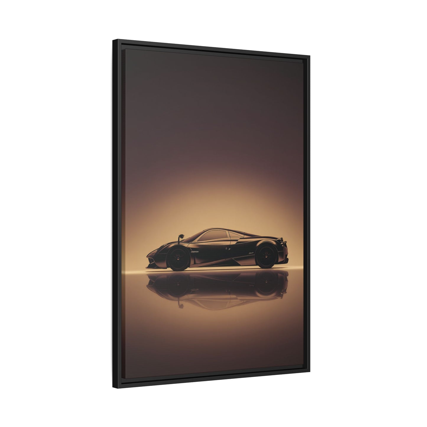 Pagani Huayra – Airflow Silhouette | Luxury Matte Canvas