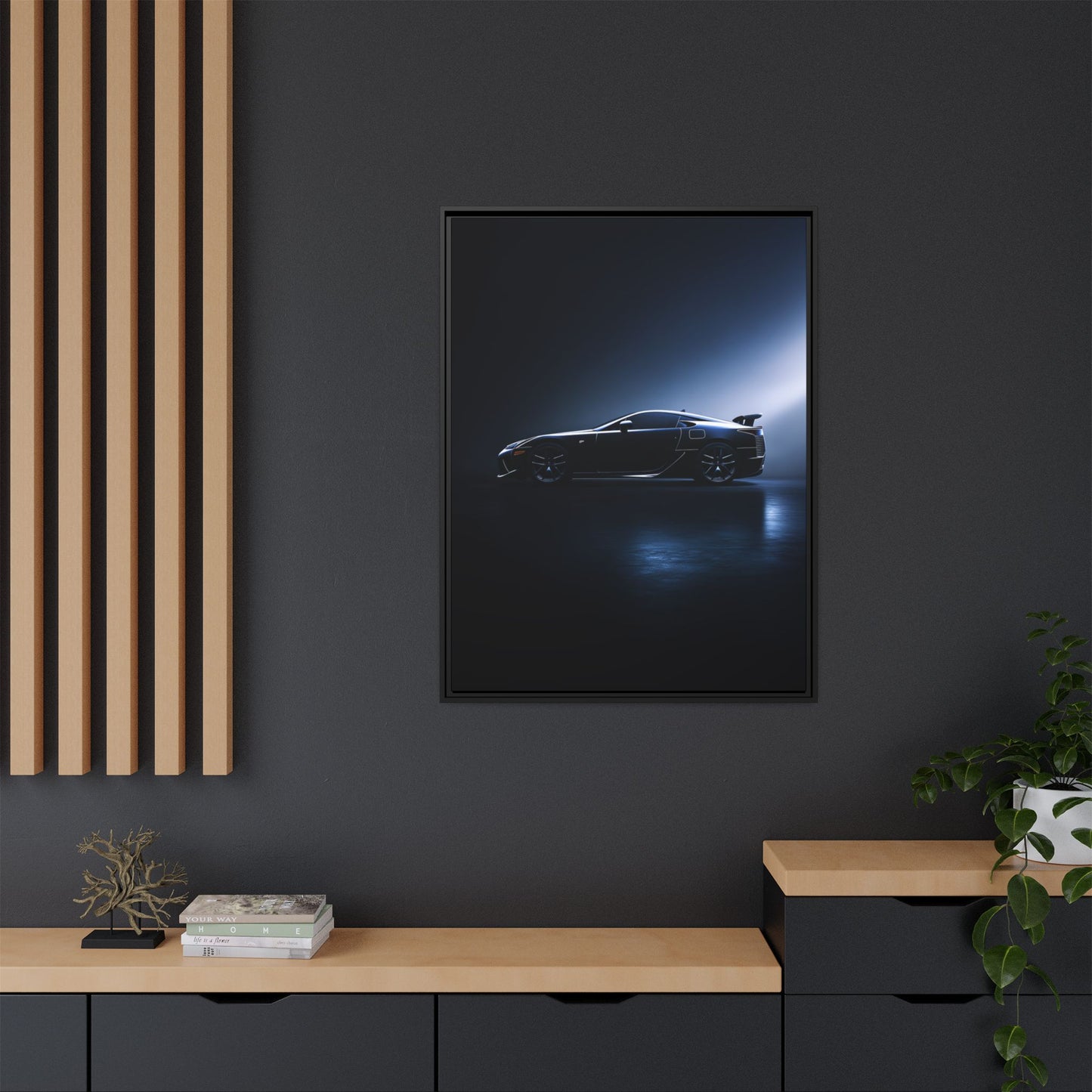 Lexus LFA – V10 Legend Silhouette | Luxury Matte Canvas