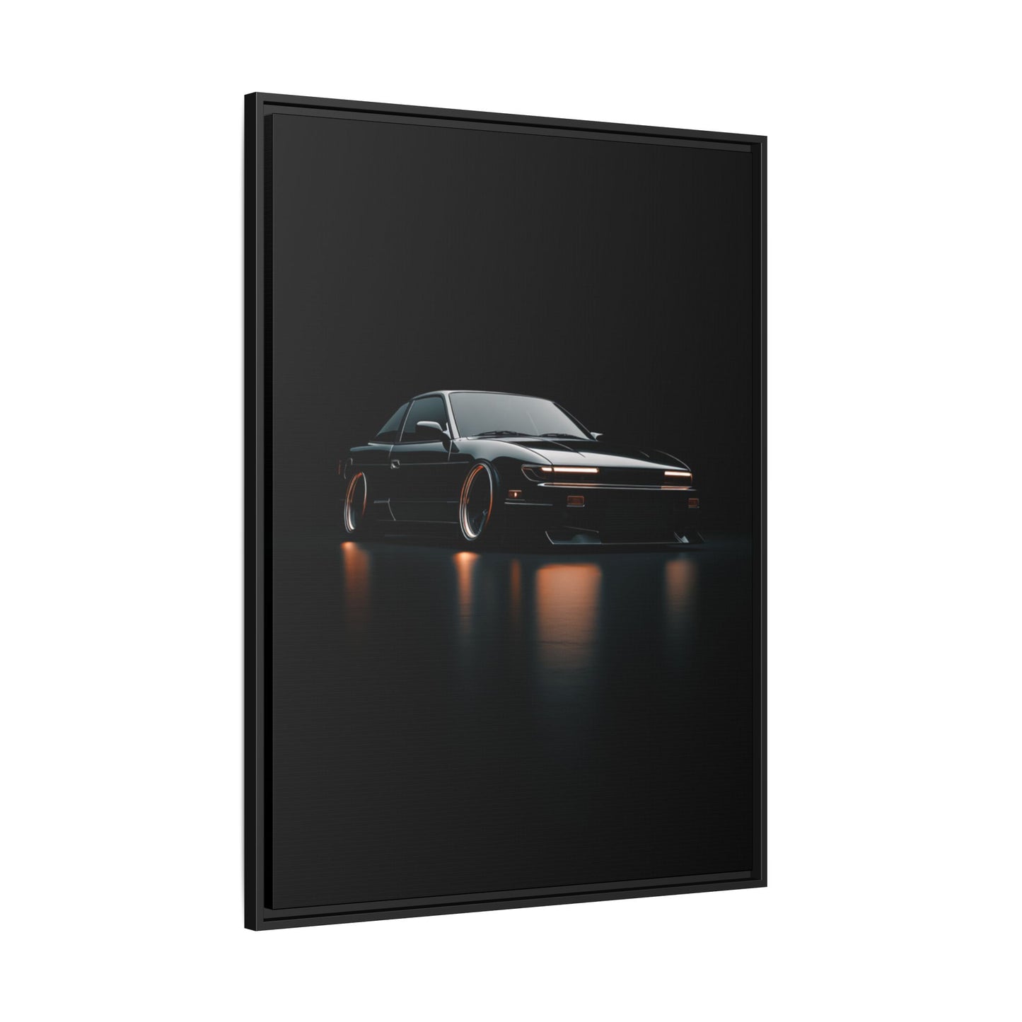Nissan 240SX S13 – JDM Drift Icon Silhouette | Luxury Matte Canvas