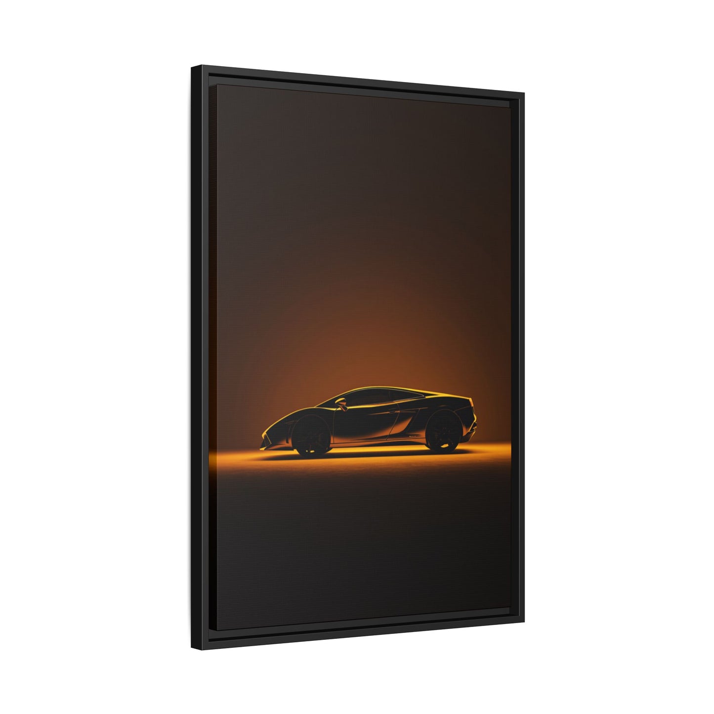 Lamborghini Gallardo – Classic Bull Silhouette | Luxury Matte Canvas