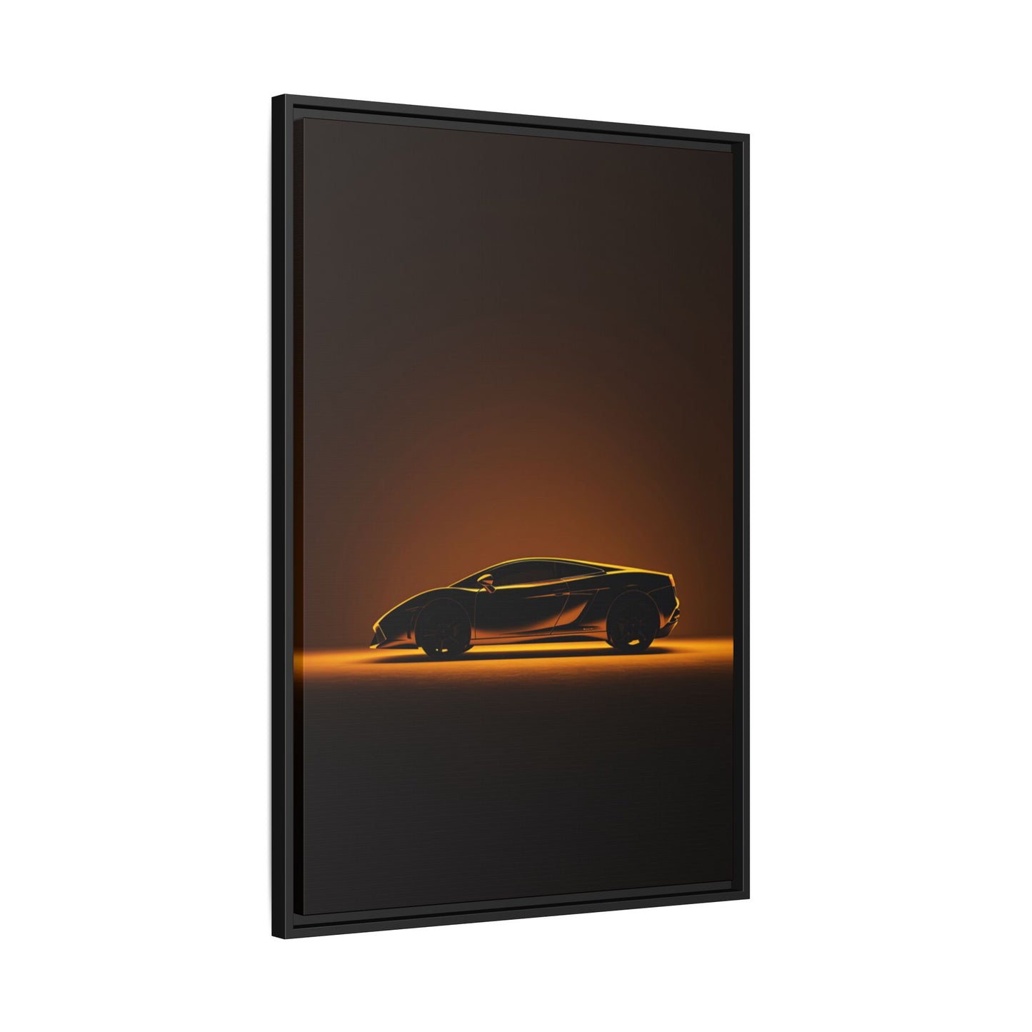 Lamborghini Gallardo – Classic Bull Silhouette | Luxury Matte Canvas