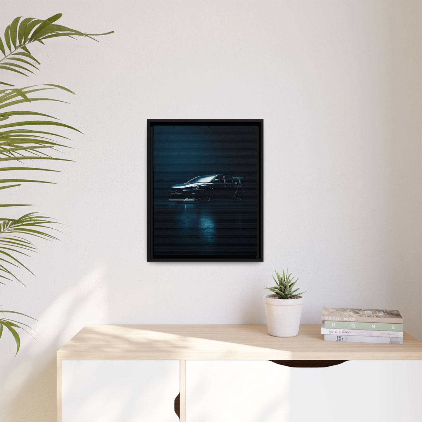 Mitsubishi Evo X – AWD Performance Silhouette | Luxury Matte Canvas