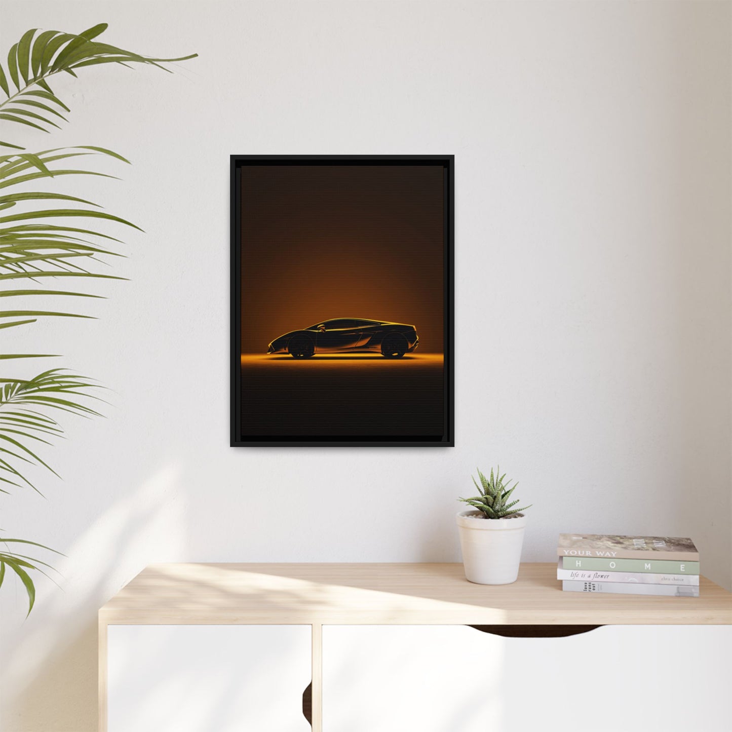 Lamborghini Gallardo – Classic Bull Silhouette | Luxury Matte Canvas