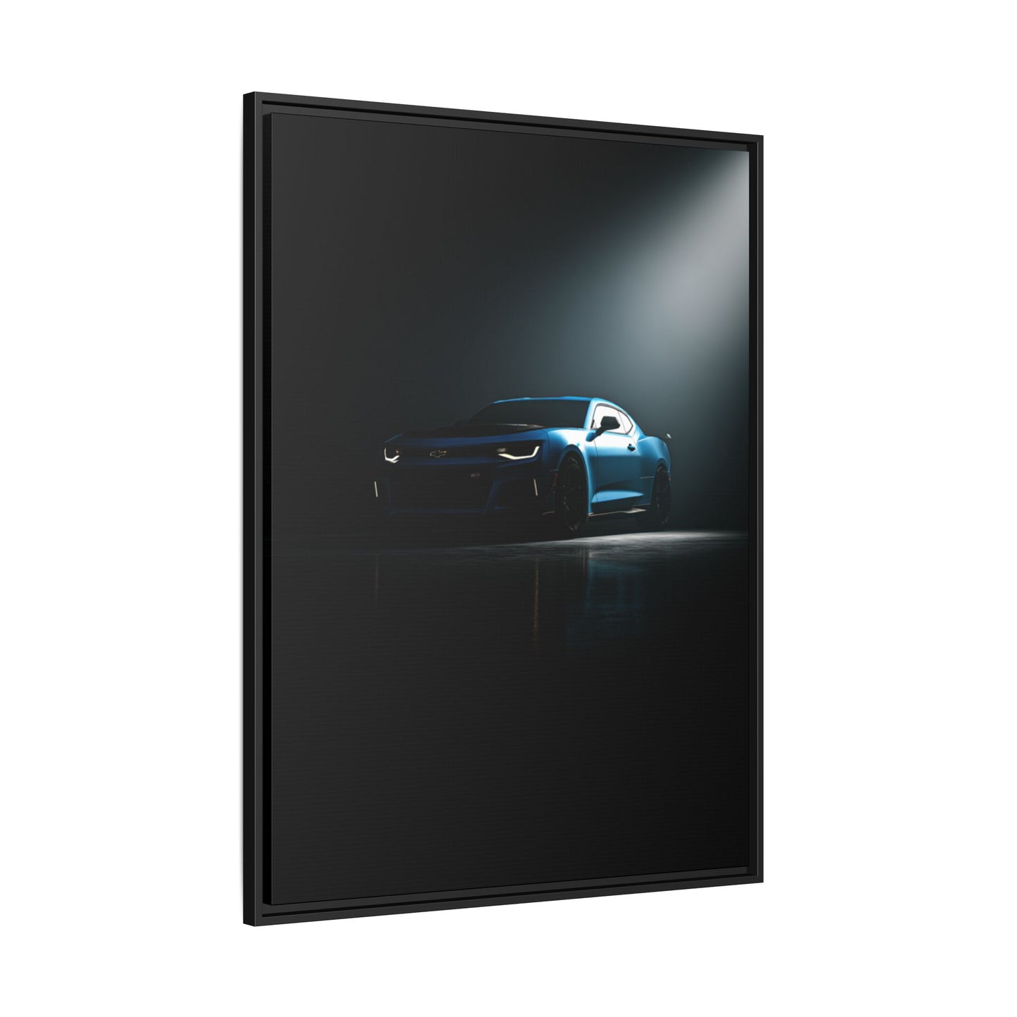 Chevrolet Camaro ZL1 – Performance Muscle Silhouette | Luxury Matte Canvas