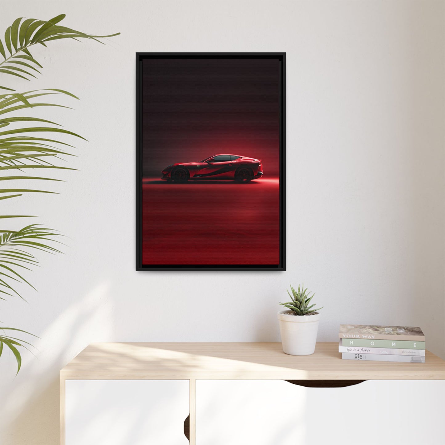 Ferrari 812 Superfast – V12 Silhouette | Luxury Matte Canvas
