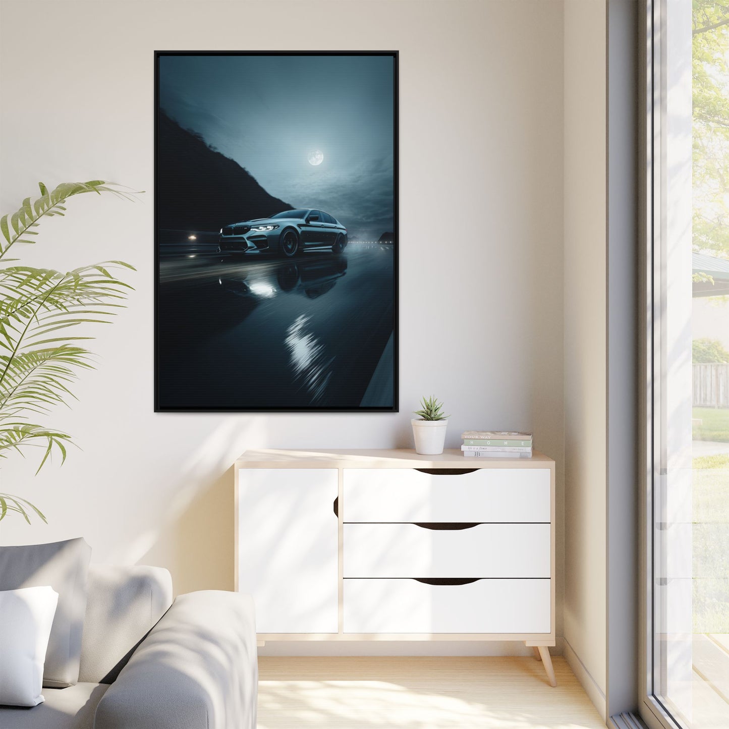 BMW M5 Competition – Executive Sport Silhouette | Luxury Matte Canvas