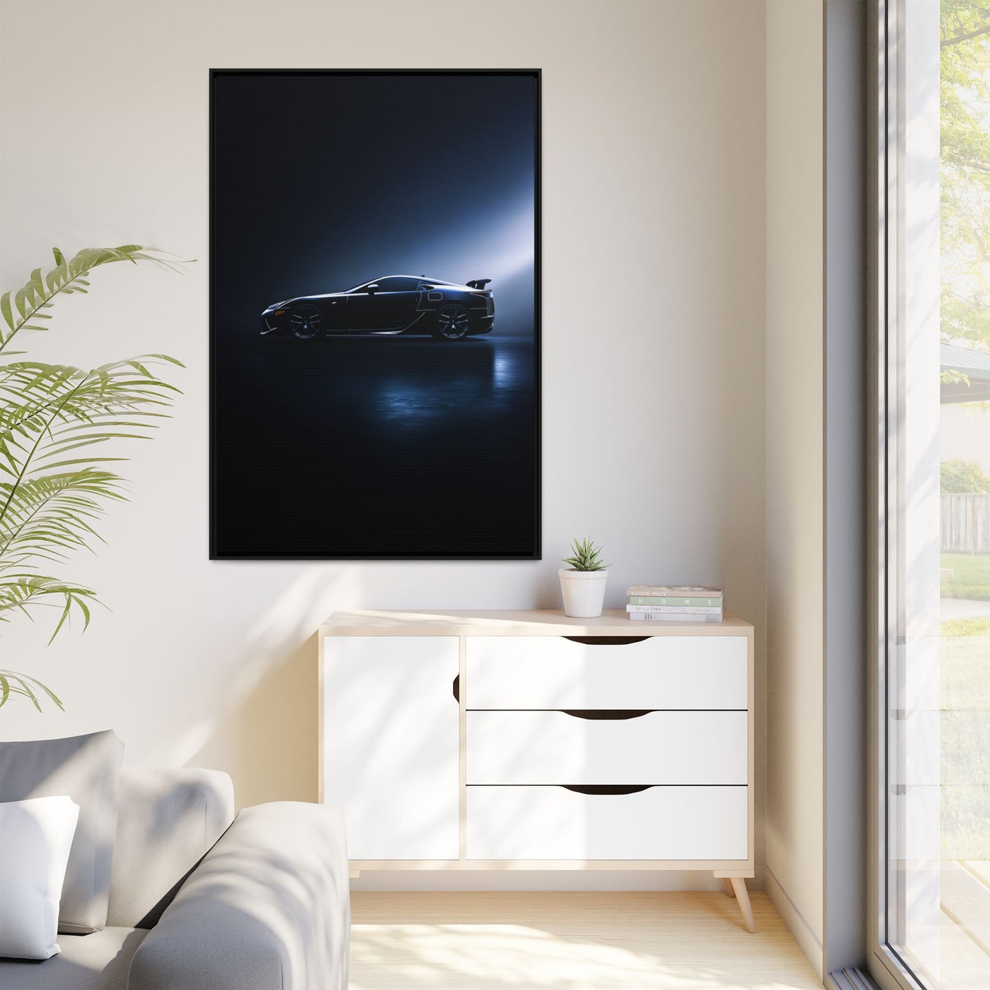 Lexus LFA – V10 Legend Silhouette | Luxury Matte Canvas