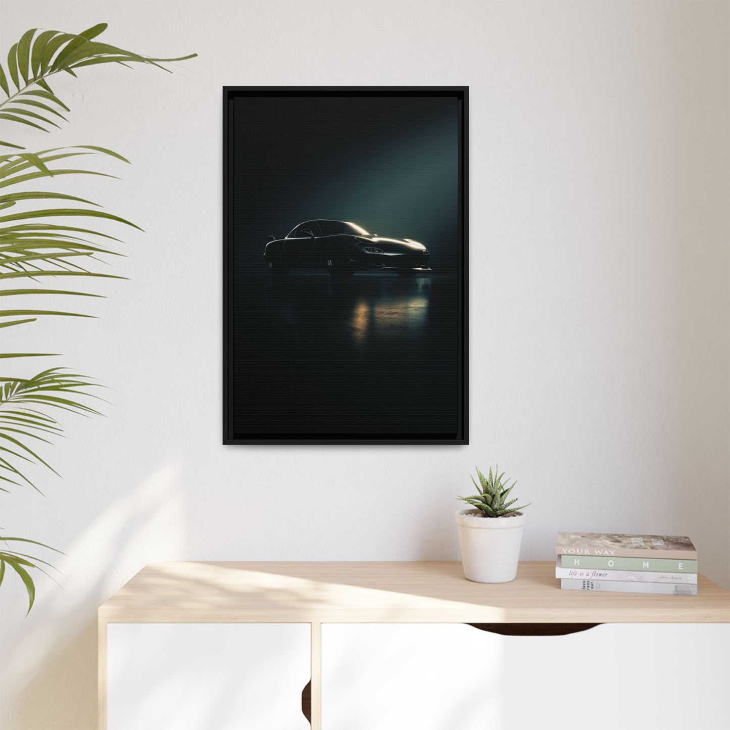 Mazda RX-7 FD – Rotary Legend Silhouette | Luxury Matte Canvas