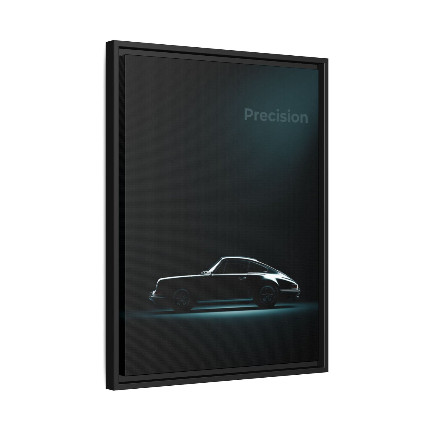 Porsche 911 – Precision Silhouette | Luxury Matte Canvas