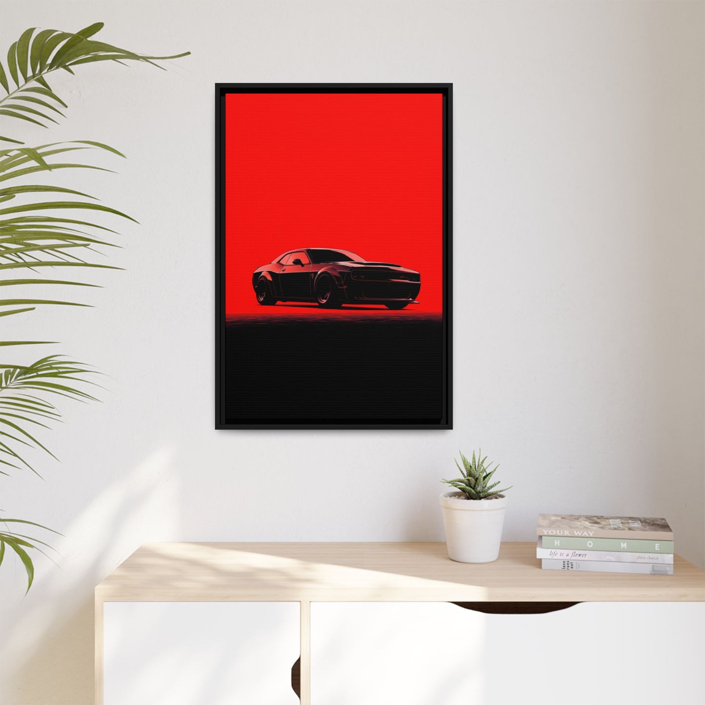 Dodge Challenger Hellcat – Supercharged Silhouette | Luxury Matte Canvas