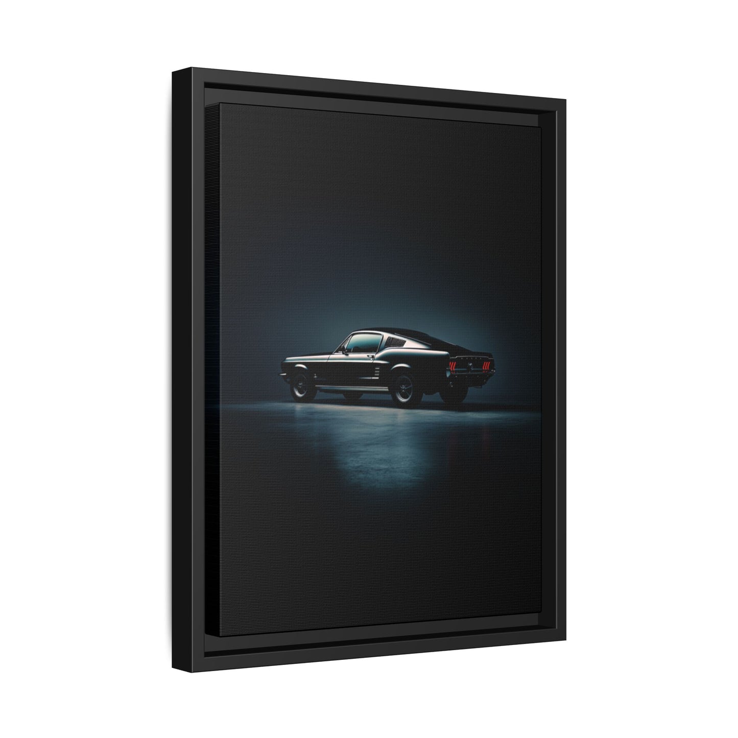 1967 Ford Mustang – Classic Muscle Silhouette | Luxury Matte Canvas