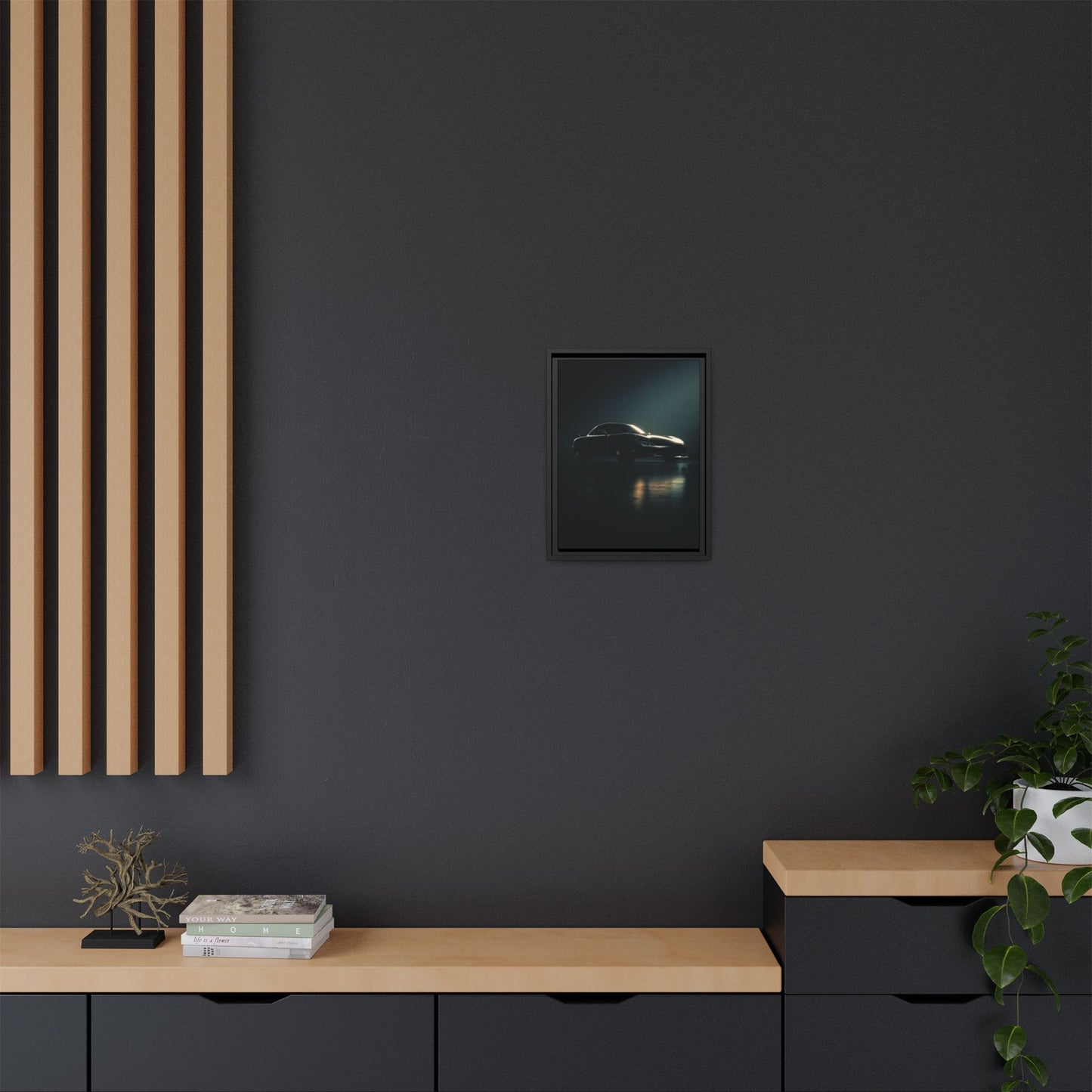 Mazda RX-7 FD – Rotary Legend Silhouette | Luxury Matte Canvas