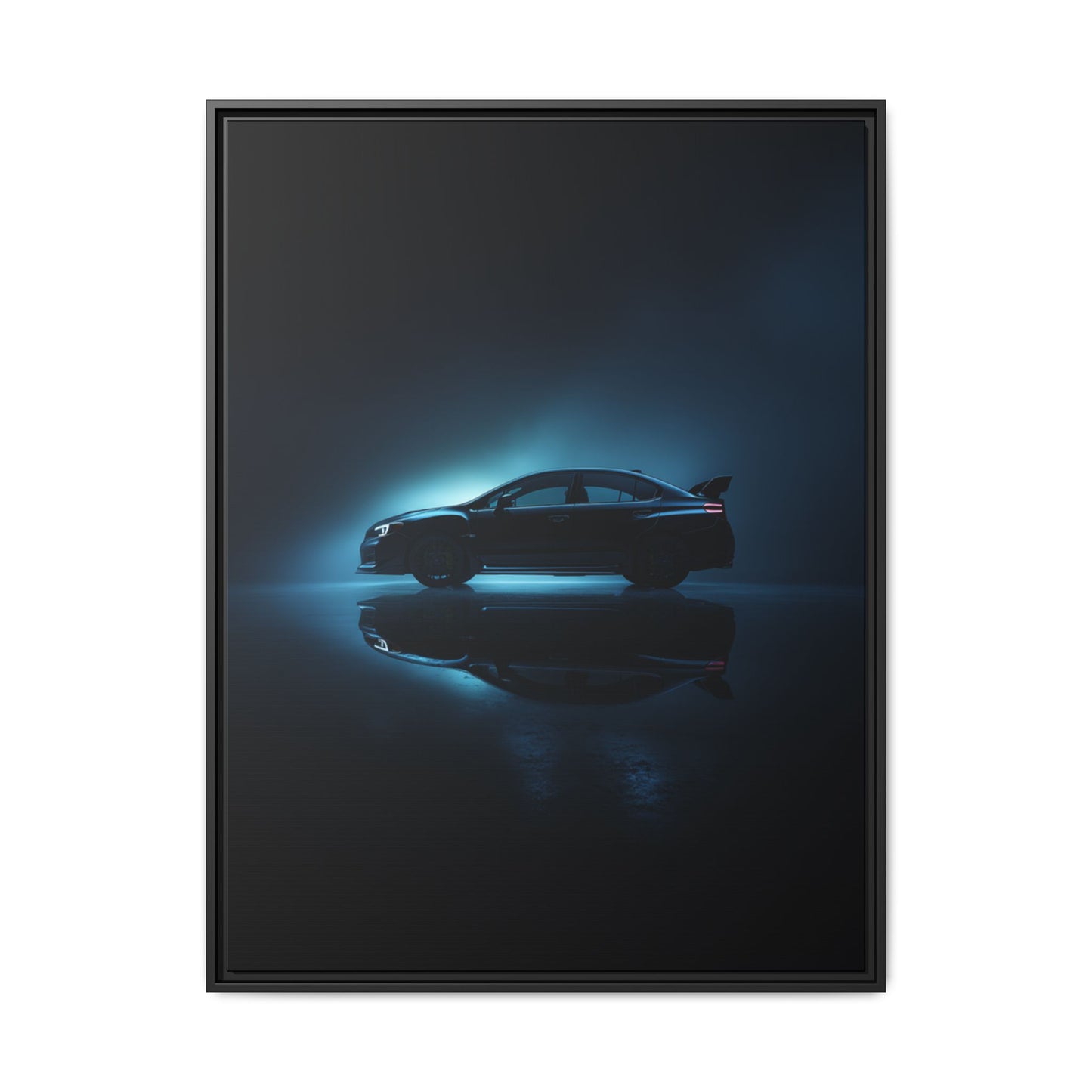 Subaru WRX STI – Rally Legend Silhouette | Luxury Matte Canvas
