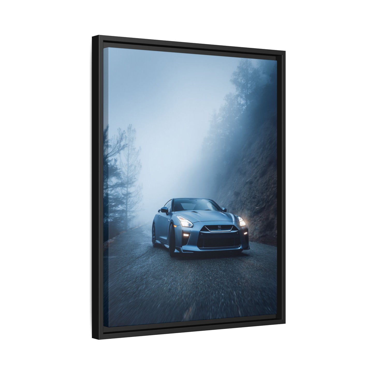 Nissan GT-R R35 – Godzilla Silhouette | Luxury Matte Canvas