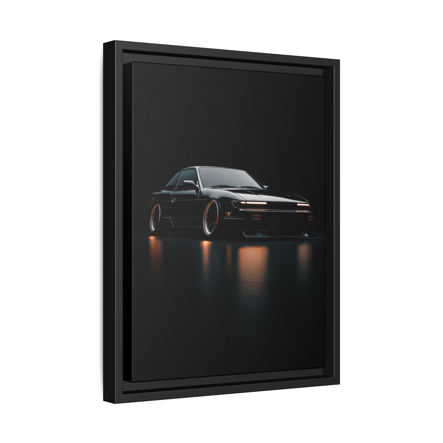 Nissan 240SX S13 – JDM Drift Icon Silhouette | Luxury Matte Canvas