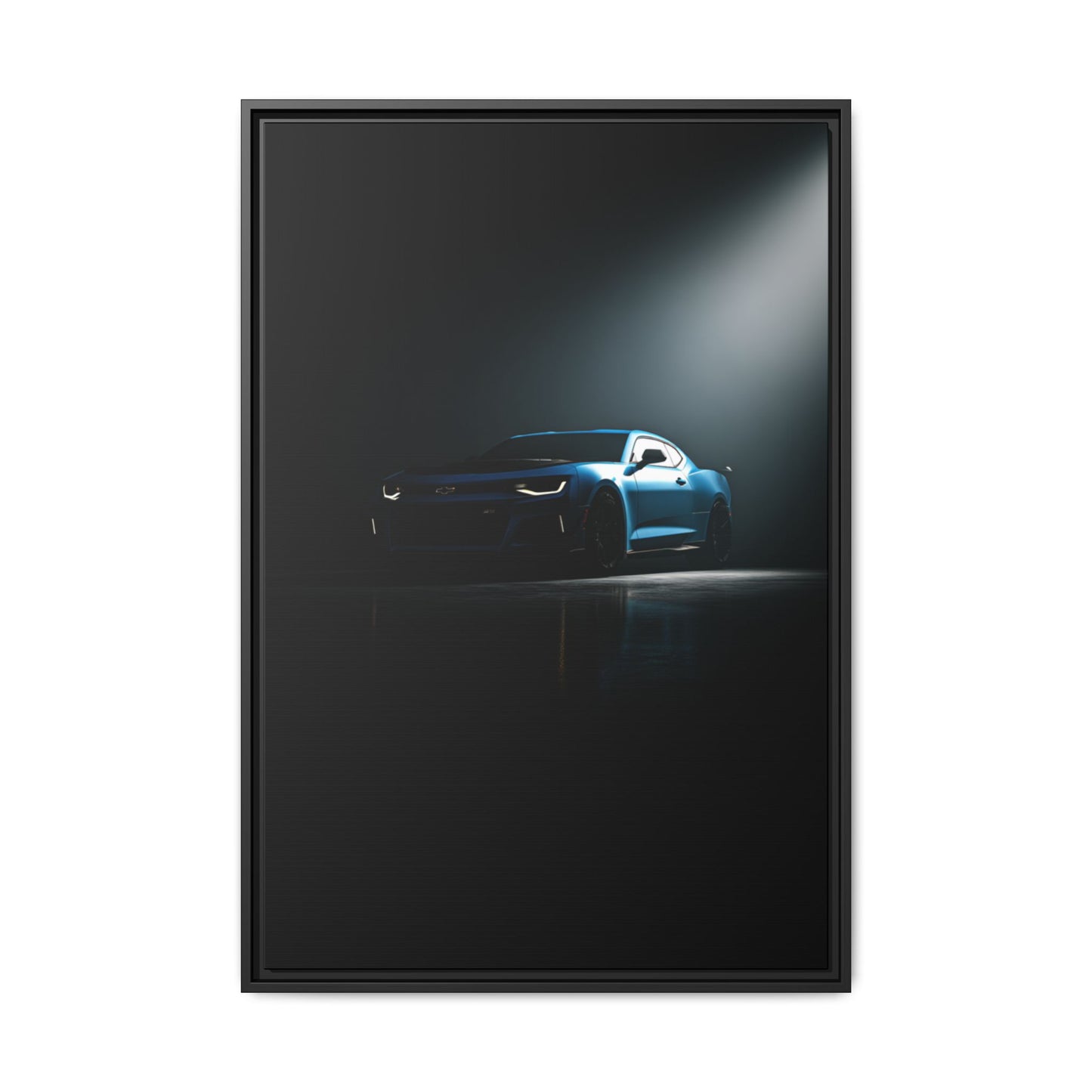 Chevrolet Camaro ZL1 – Performance Muscle Silhouette | Luxury Matte Canvas
