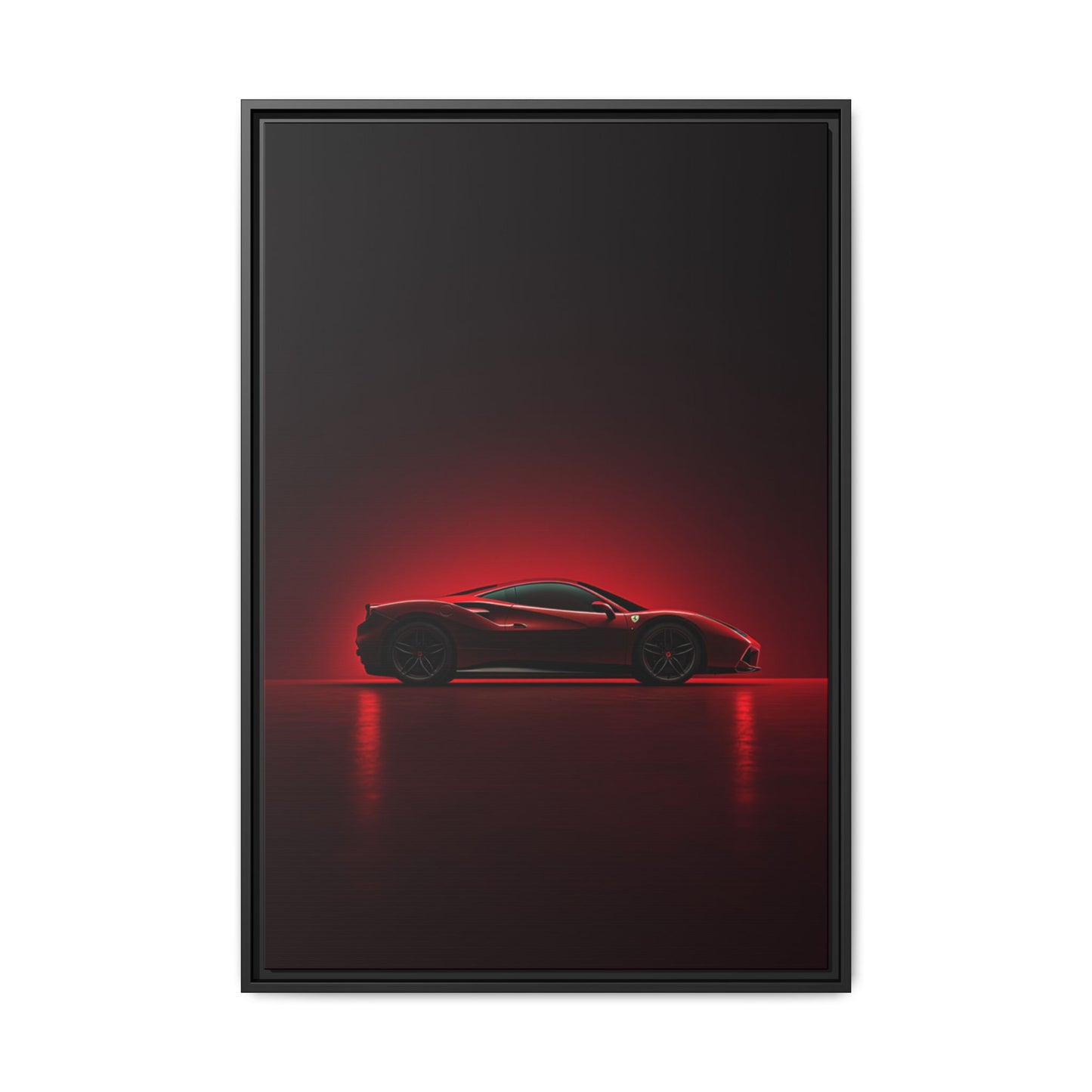 Ferrari 488 GTB – Aero Silhouette | Luxury Matte Canvas