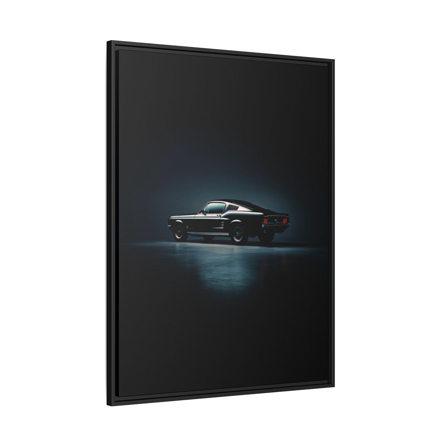 1967 Ford Mustang – Classic Muscle Silhouette | Luxury Matte Canvas