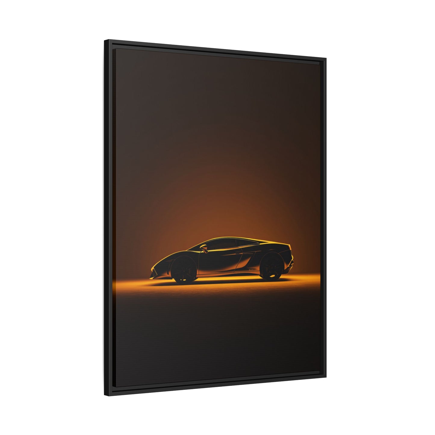 Lamborghini Gallardo – Classic Bull Silhouette | Luxury Matte Canvas