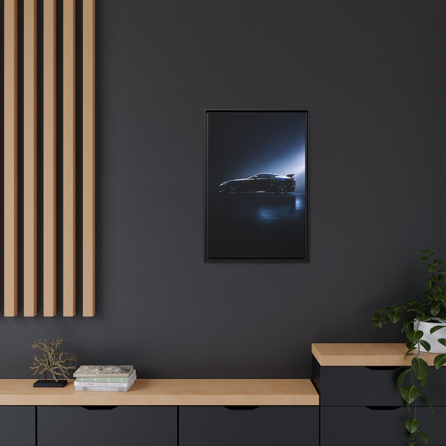 Lexus LFA – V10 Legend Silhouette | Luxury Matte Canvas