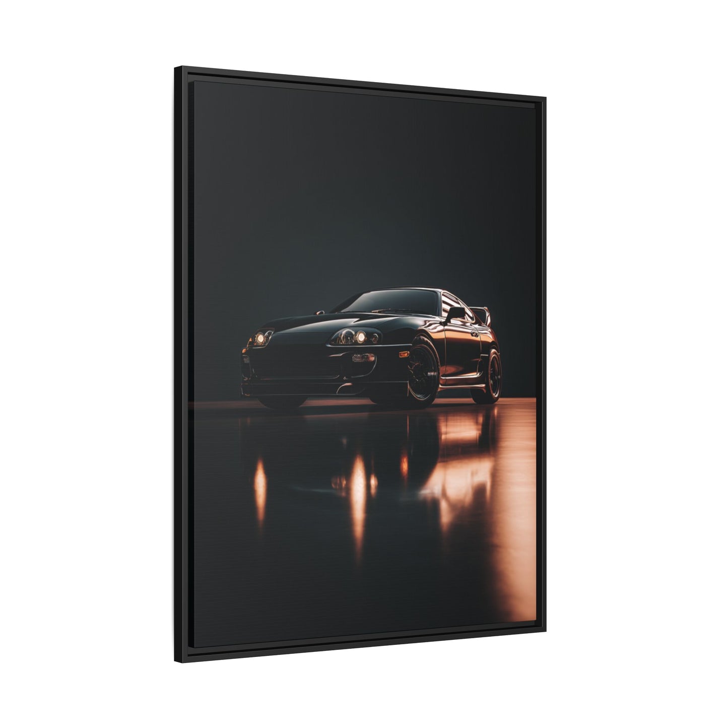 Toyota Supra MK4 – JDM Icon Silhouette | Luxury Matte Canvas