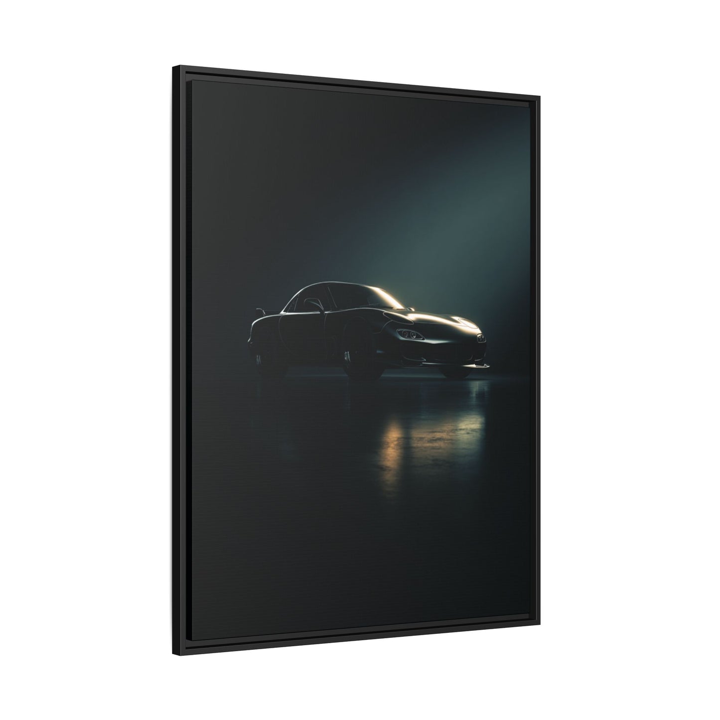 Mazda RX-7 FD – Rotary Legend Silhouette | Luxury Matte Canvas