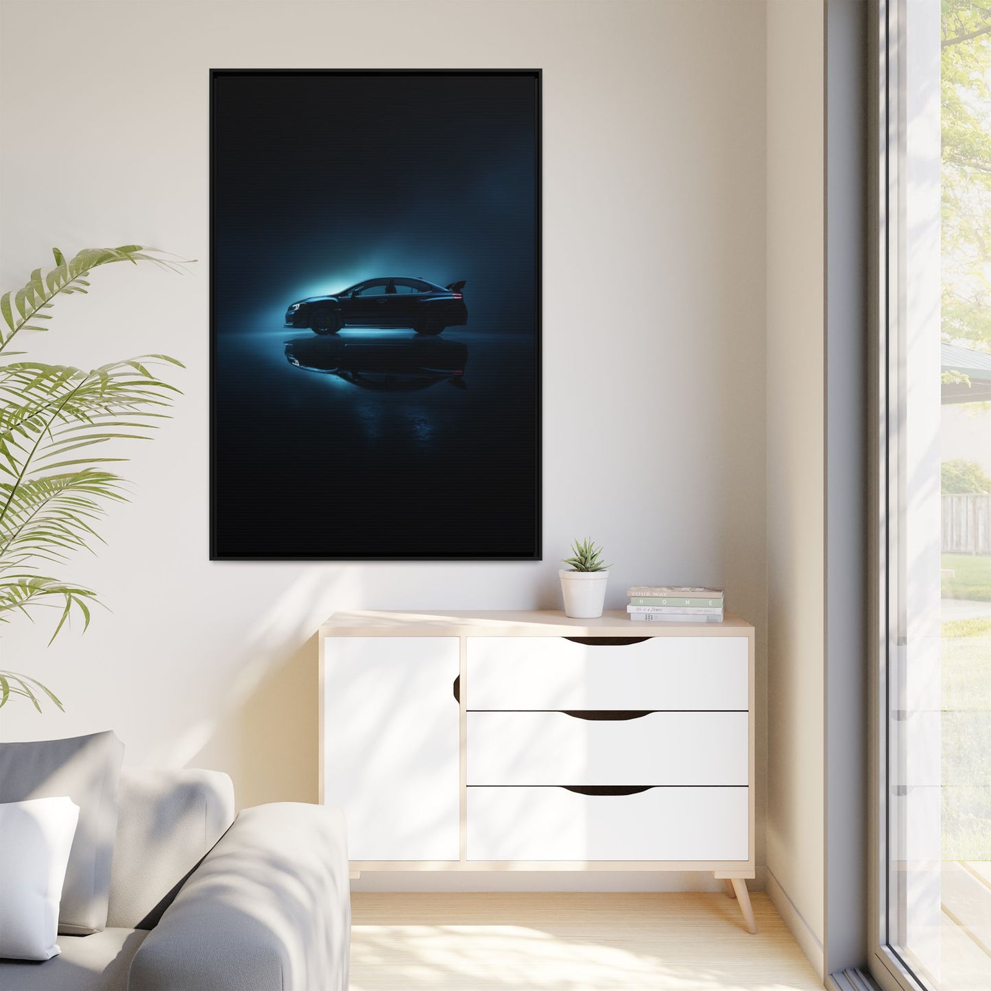 Subaru WRX STI – Rally Legend Silhouette | Luxury Matte Canvas