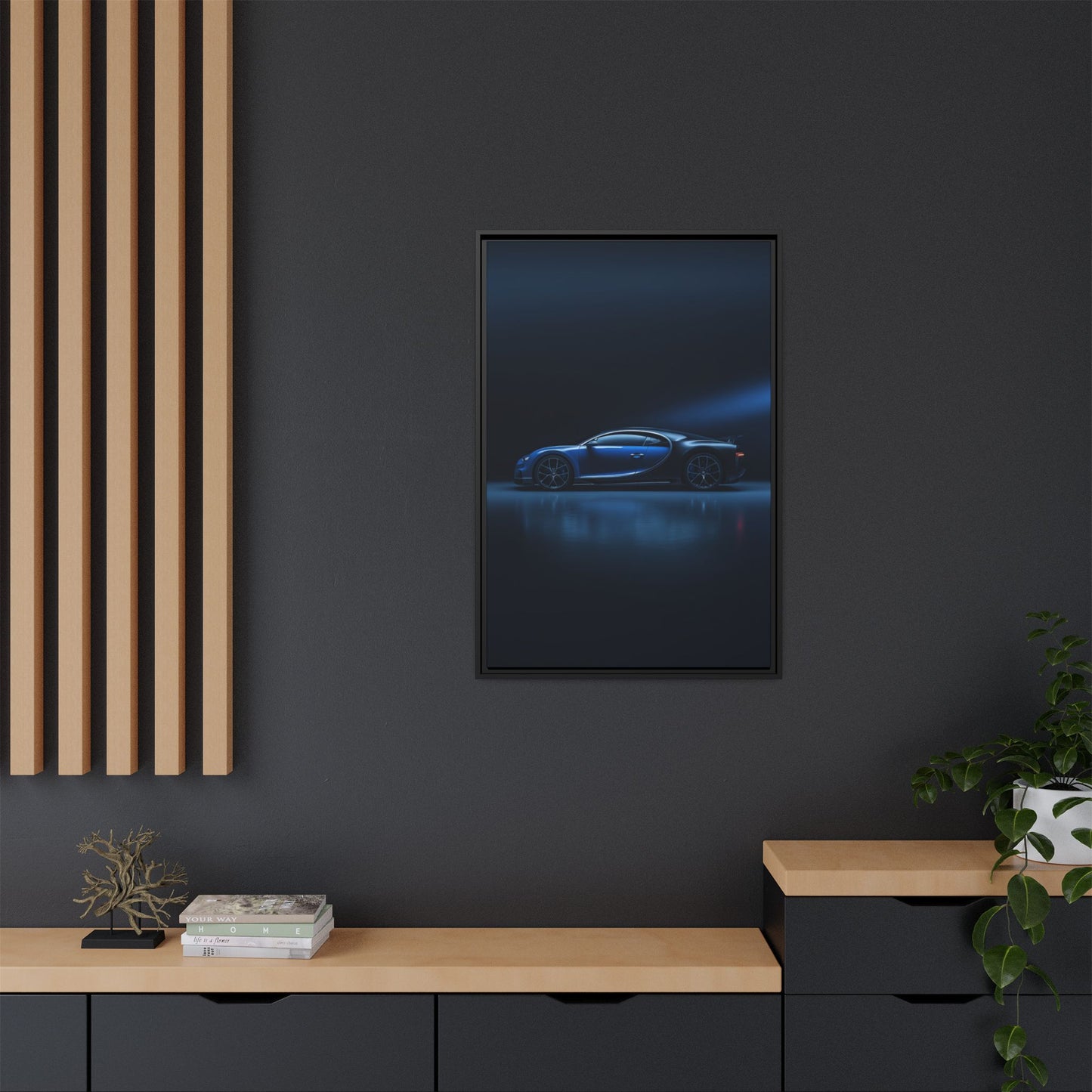 Bugatti Chiron – Hyperline Silhouette | Luxury Matte Canvas