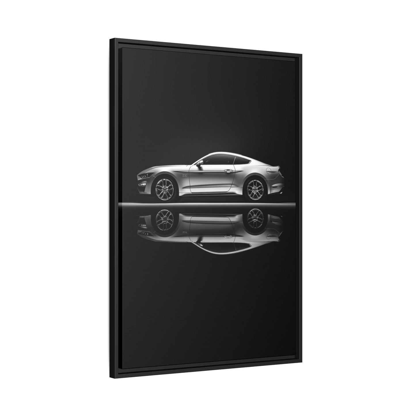Ford Mustang GT (S550) – Modern Muscle Silhouette | Luxury Matte Canvas