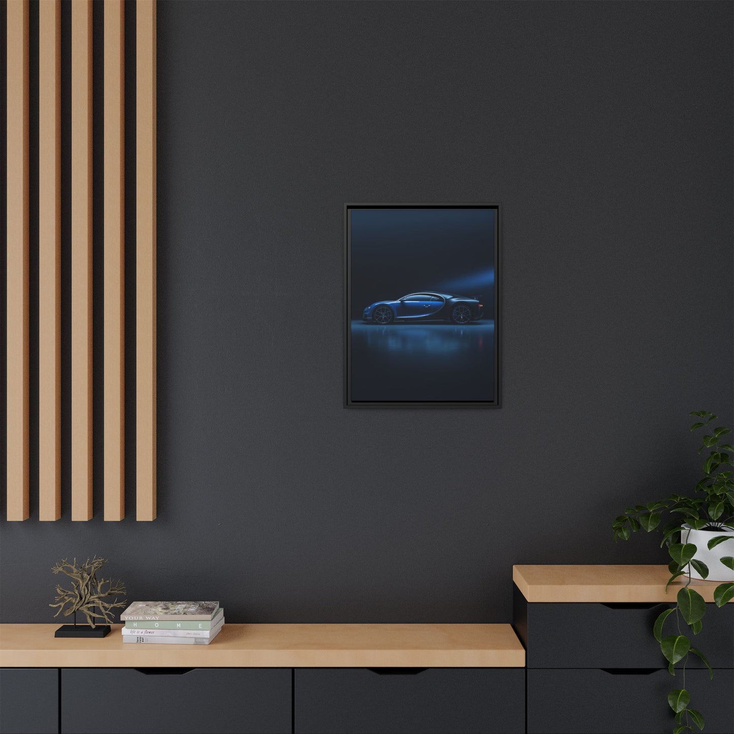 Bugatti Chiron – Hyperline Silhouette | Luxury Matte Canvas