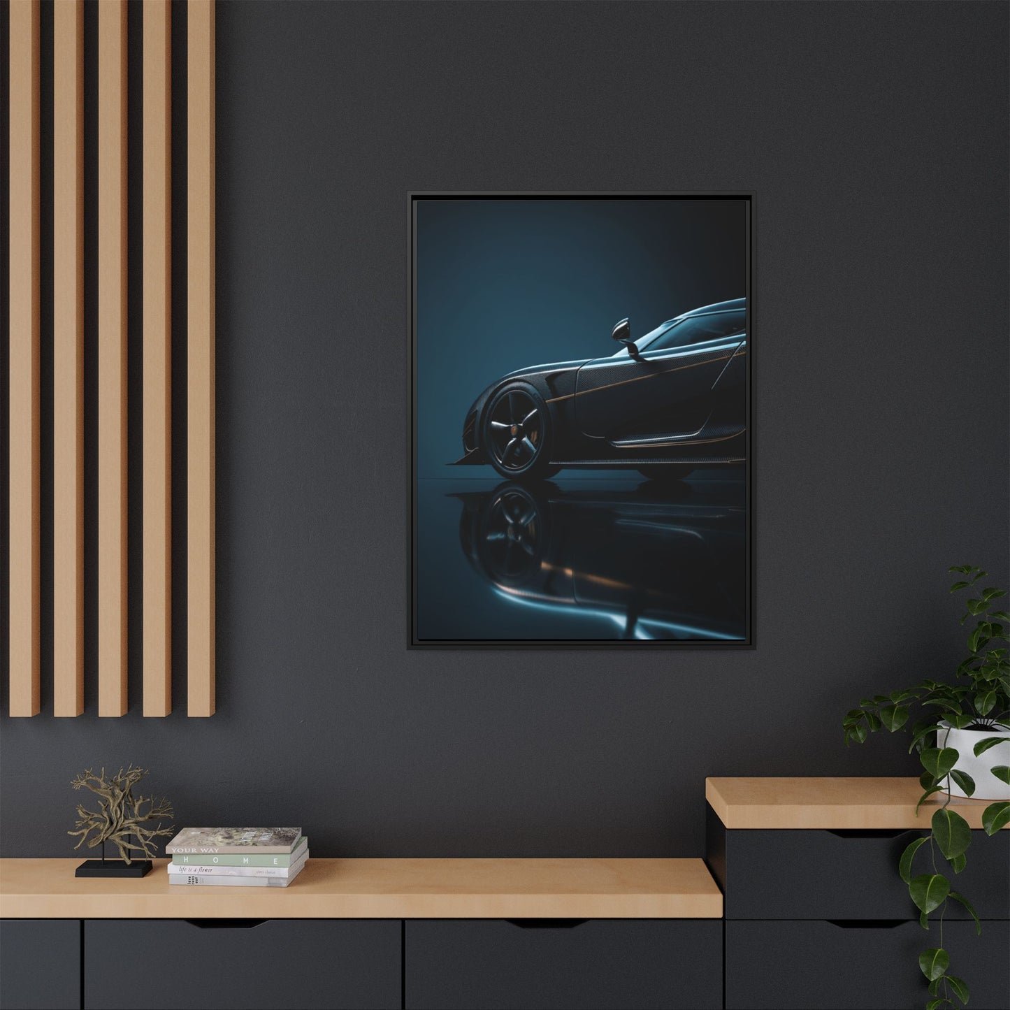 Koenigsegg Agera RS – Carbon Apex Silhouette | Luxury Matte Canvas